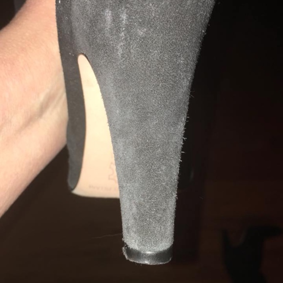 Antonio Melani Black Suede Knee-high Boots - Picture 3 of 6